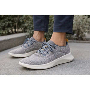 Allbirds Wool Runners Gray Merino Wool Sneakers Mens US 10 Casual Comfort Shoes